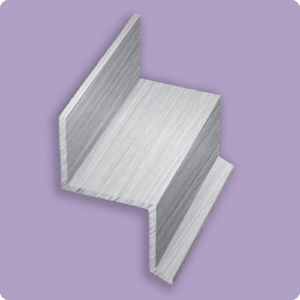 Профиль алюминиевый отбойник Z